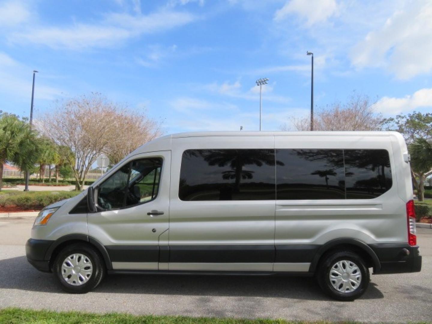 2015 Silver /Gray Ford Transit (1FBZX2CG0FK) , located at 4301 Oak Circle #19, Boca Raton, FL, 33431, (954) 561-2499, 26.388861, -80.084038 - Photo#20